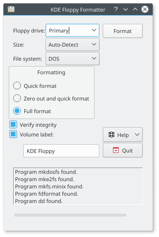 Screenshot of K‑flopi
